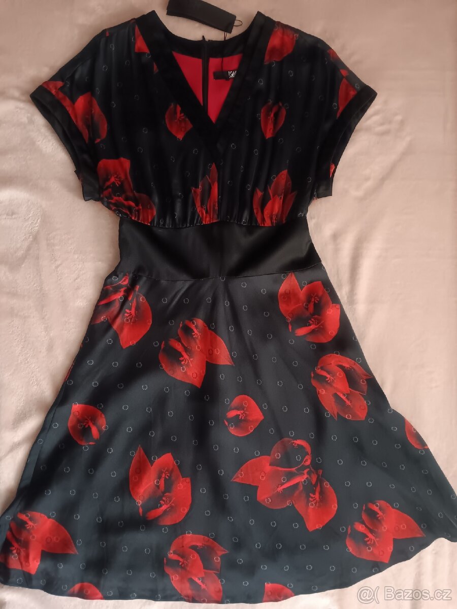 Karl Lagerfeld luxusní šaty vel.34/36