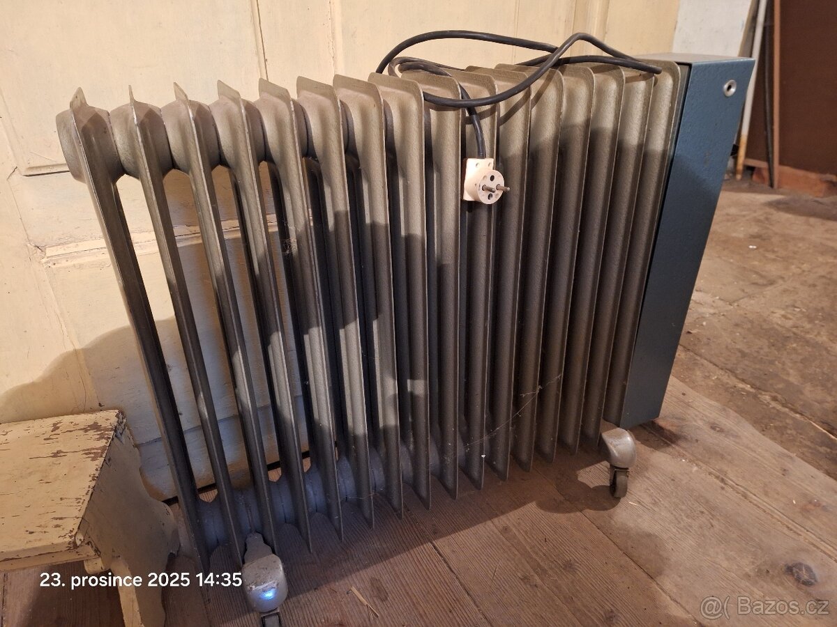 Elektrický radiátor.