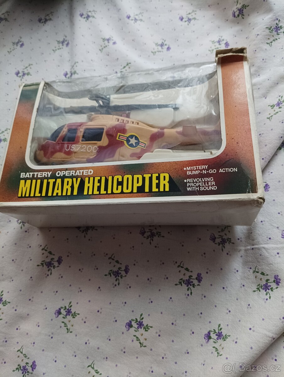 Retro helikoptéra