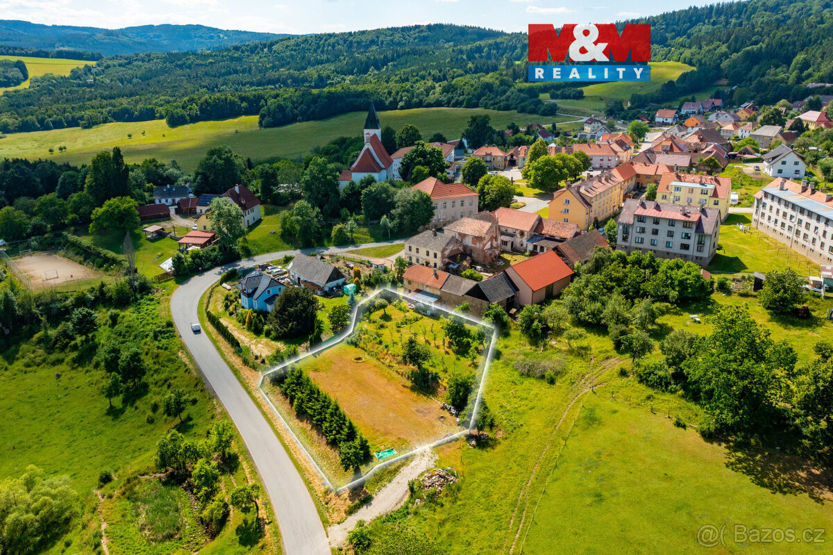 Prodej pozemku, 2270 m2, Ktiš