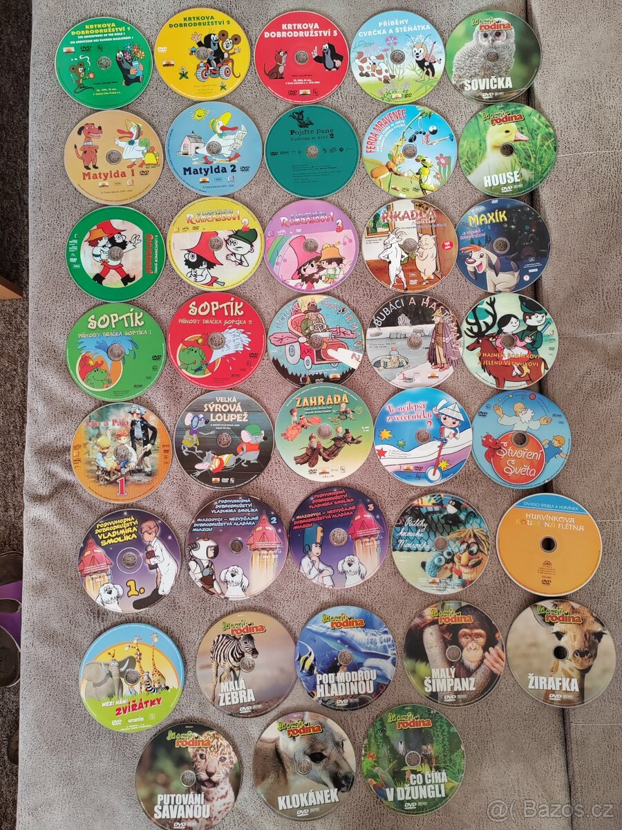 DVD Pohádky a Večerníčky