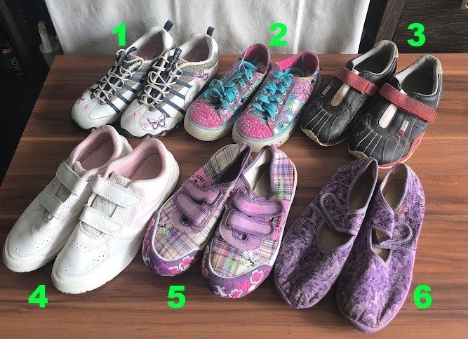 Dívčí uzavřená obuv