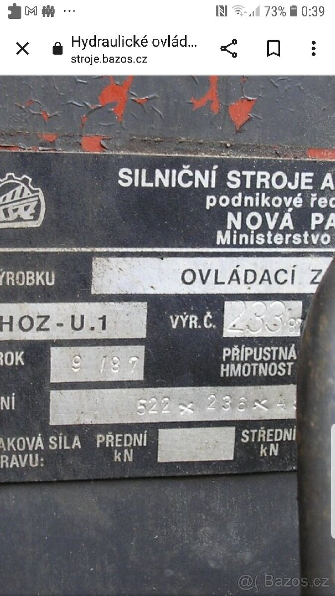 Nový elektromotor pro HOZ U -1
