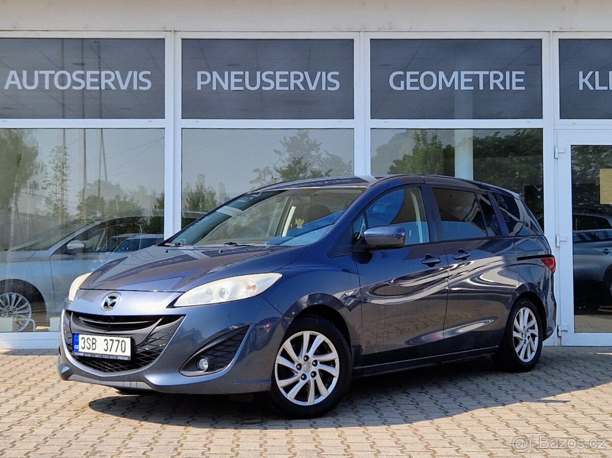 Mazda 5, 1,6 MZR-CD 85kW 7MÍST +ALUZIMA