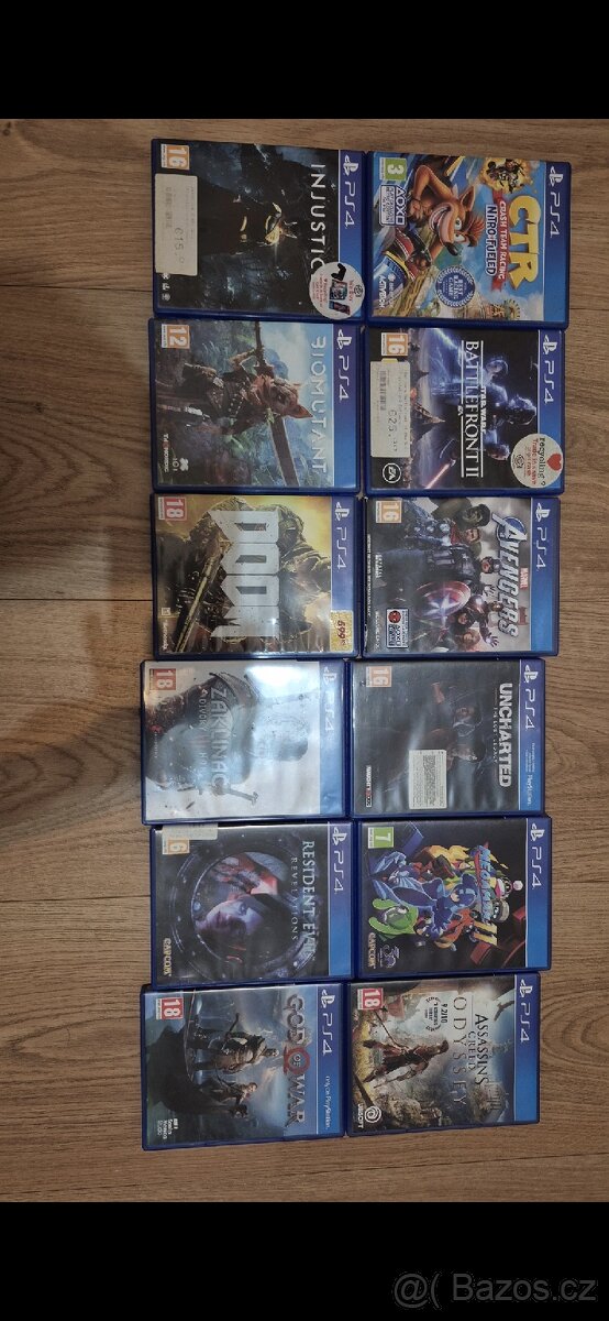 Prodám hry na ps4/ps5