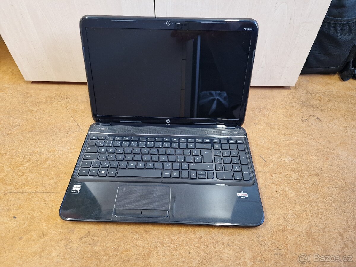 Notebook HP 500 gb disk, AMD, Win 10