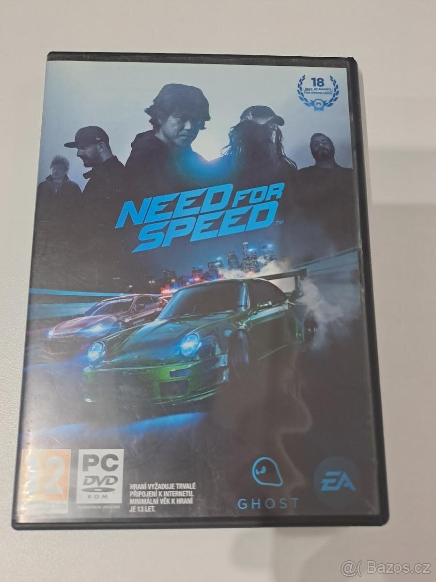 Need for speed EA CZ krabička