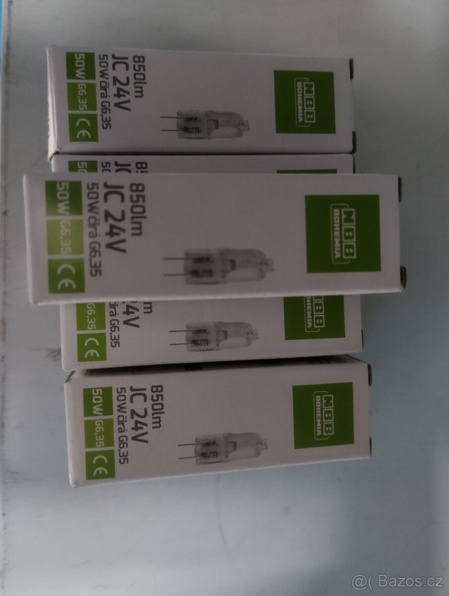 Žárovka halogenová, 24V/50W