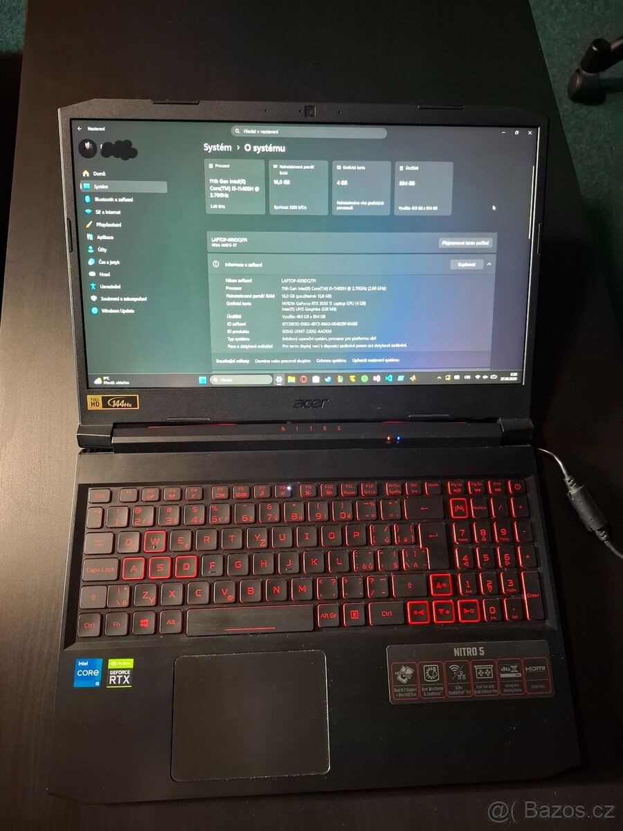 Acer Nitro 5 RTX 3050 Ti