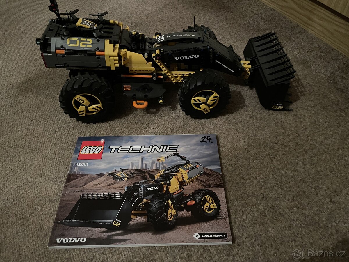 Lego technic 42081 nakladač