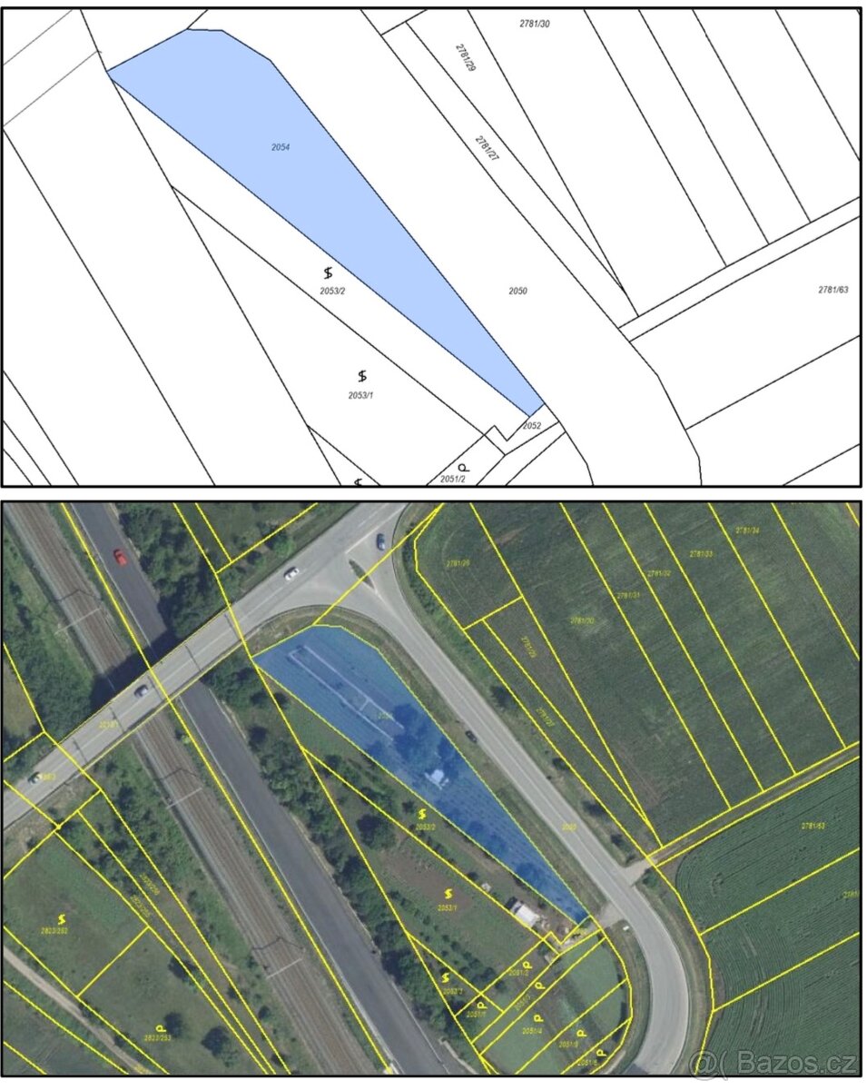 1/3 orné půdy (710 m2)