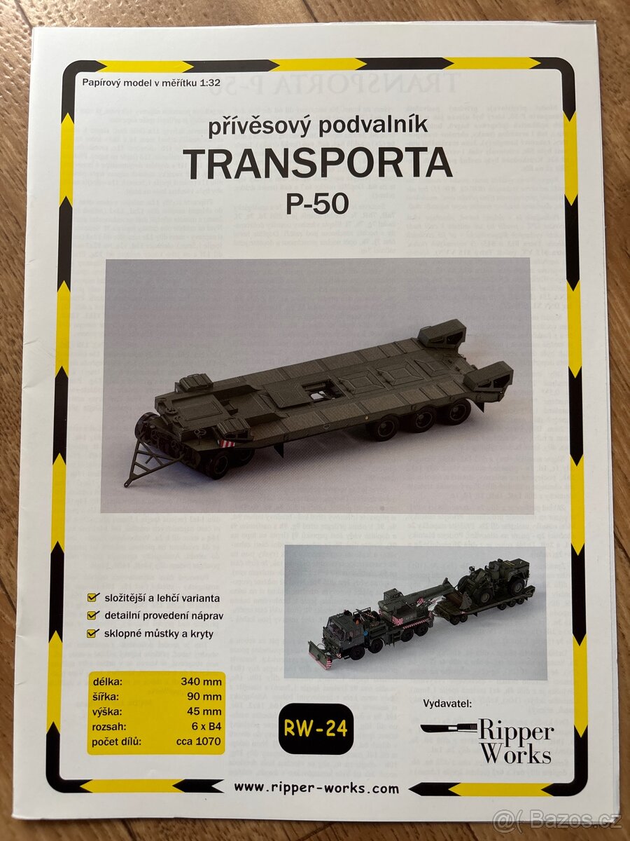 Transporta P-50, 1:32, Ripper Works
