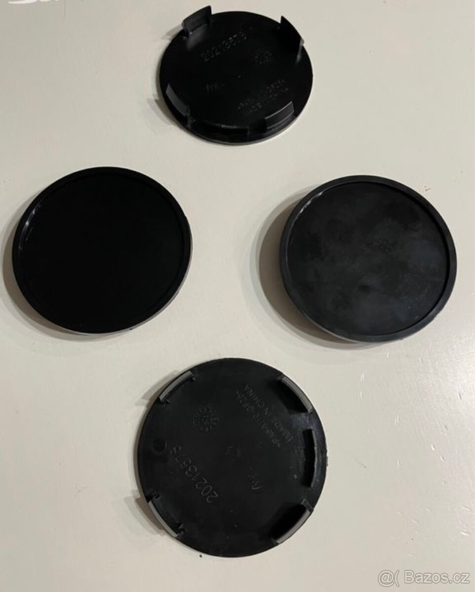 Plastové pokličky na alu kola průměr 72-76 mm