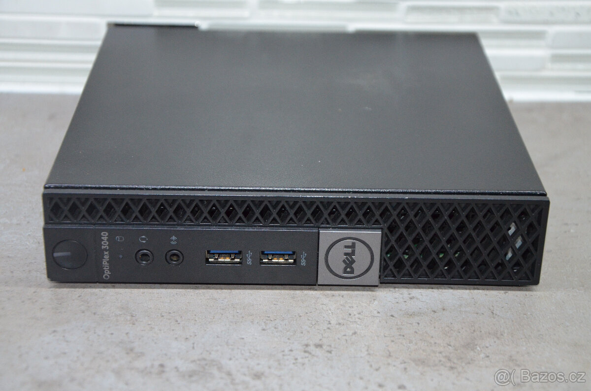 PC Dell 3040 Micro i3/12GB/SSD 128GB/záruka