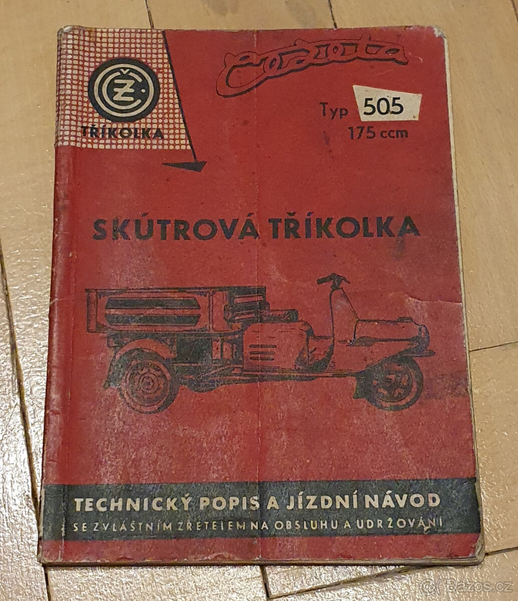 Moto veterán příručky/návody ČZ/JAWA/MANET 90