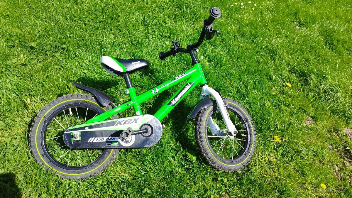 Dětské kolo 14 Kawasaki