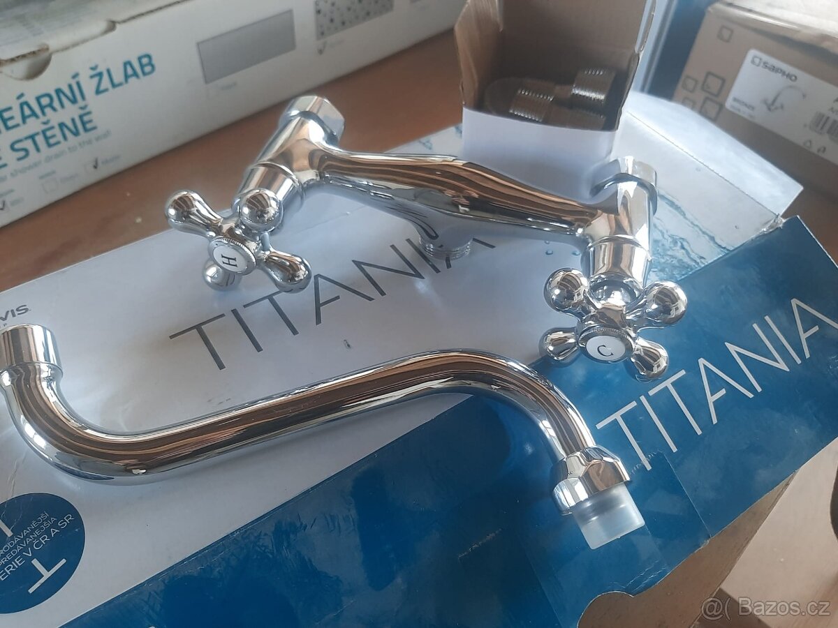Novaservis Titania Retro II - Umyvadlová baterie, chrom 9917