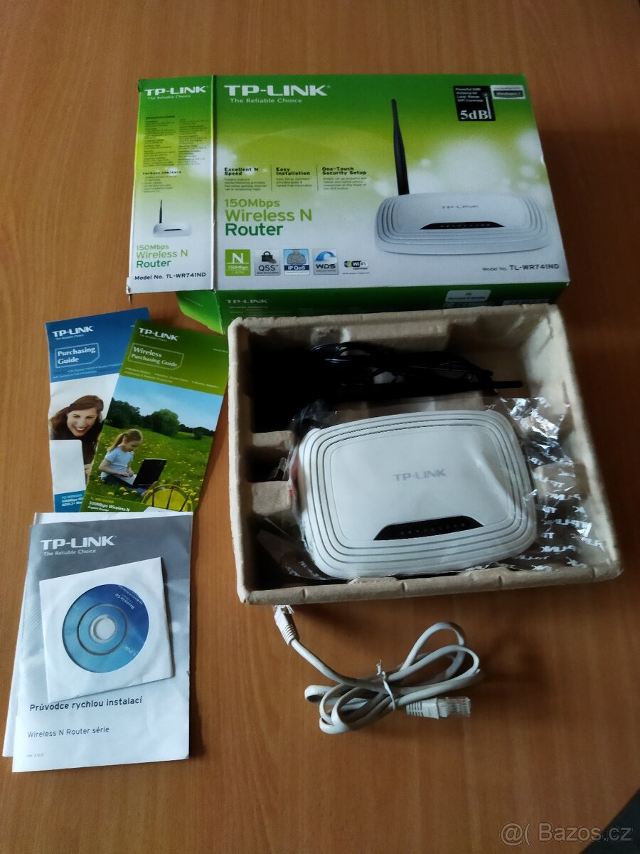 Wifi router TP link TL-WR741ND