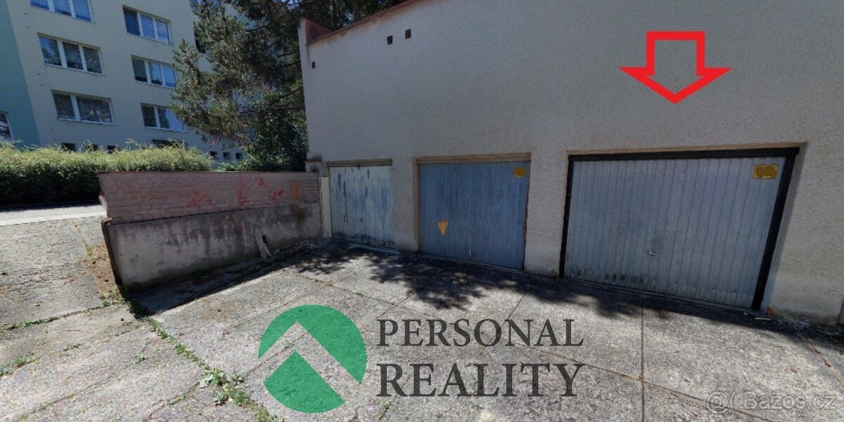 Pronájem garáže, 15 m2 - Tábor, ev.č. 02297