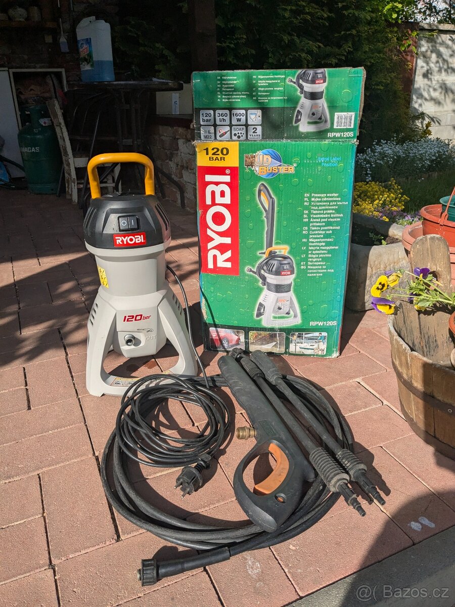 Vysokotlaká myčka RYOBI