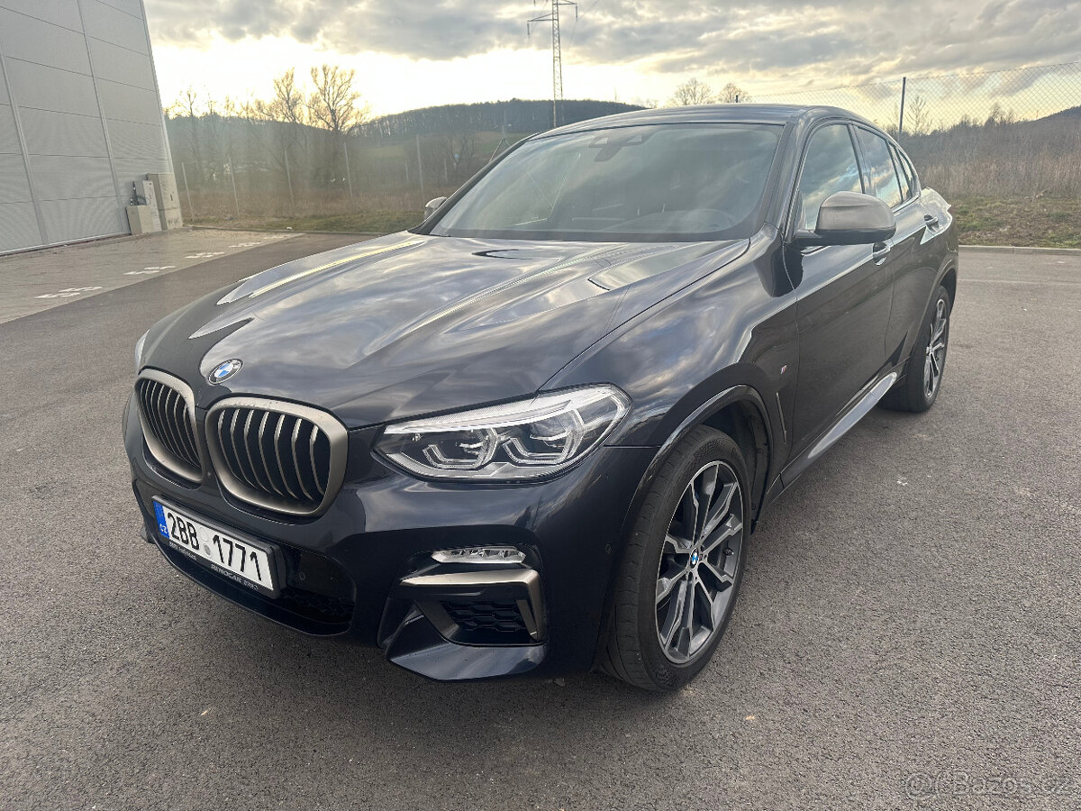 BMW X4 M400D +Čr+Servis Renocar