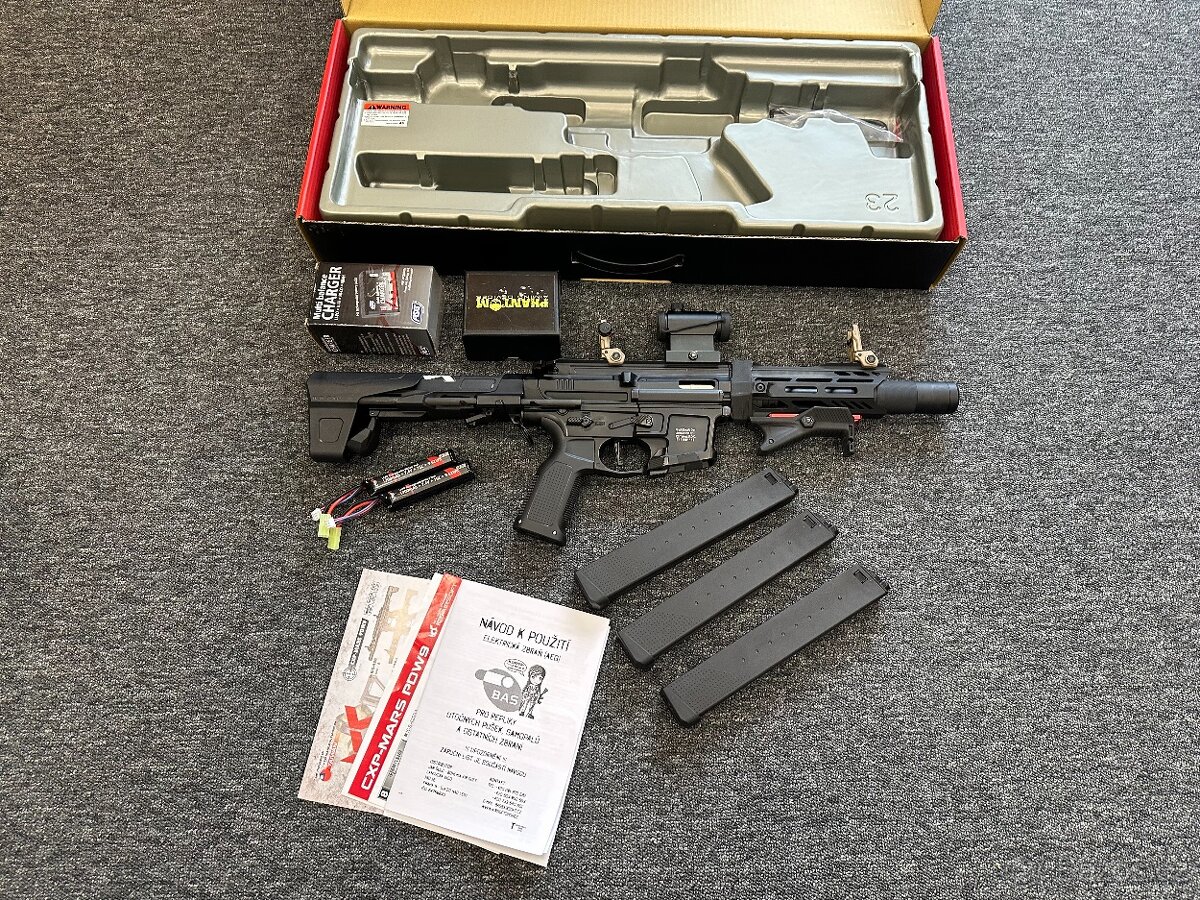 airsoft - Prodám ICS CXP-MARS PDW9 (SSS version)