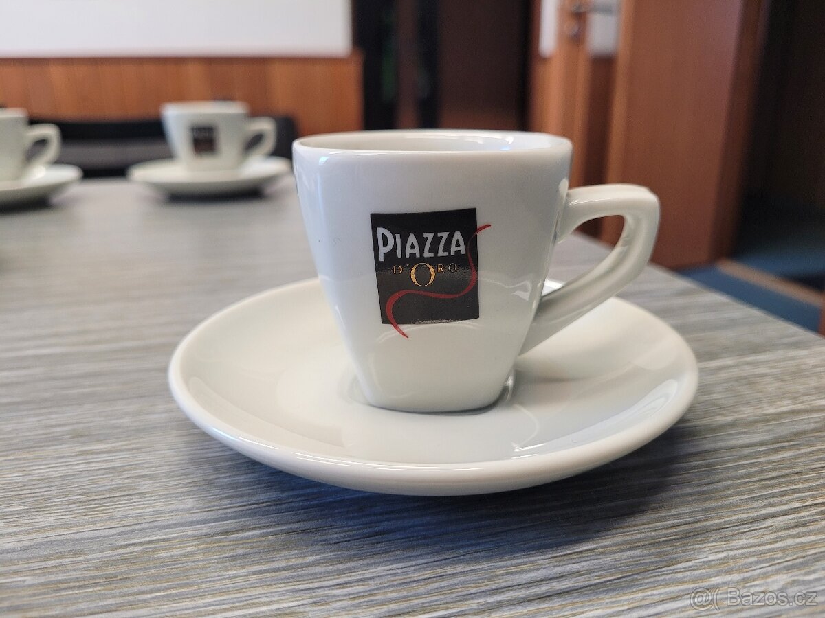 Šálky na kávu espresso Piazza D Oro
