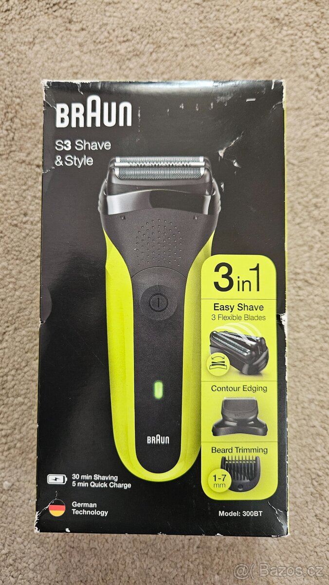 Holicí strojek BRAUN Series 3