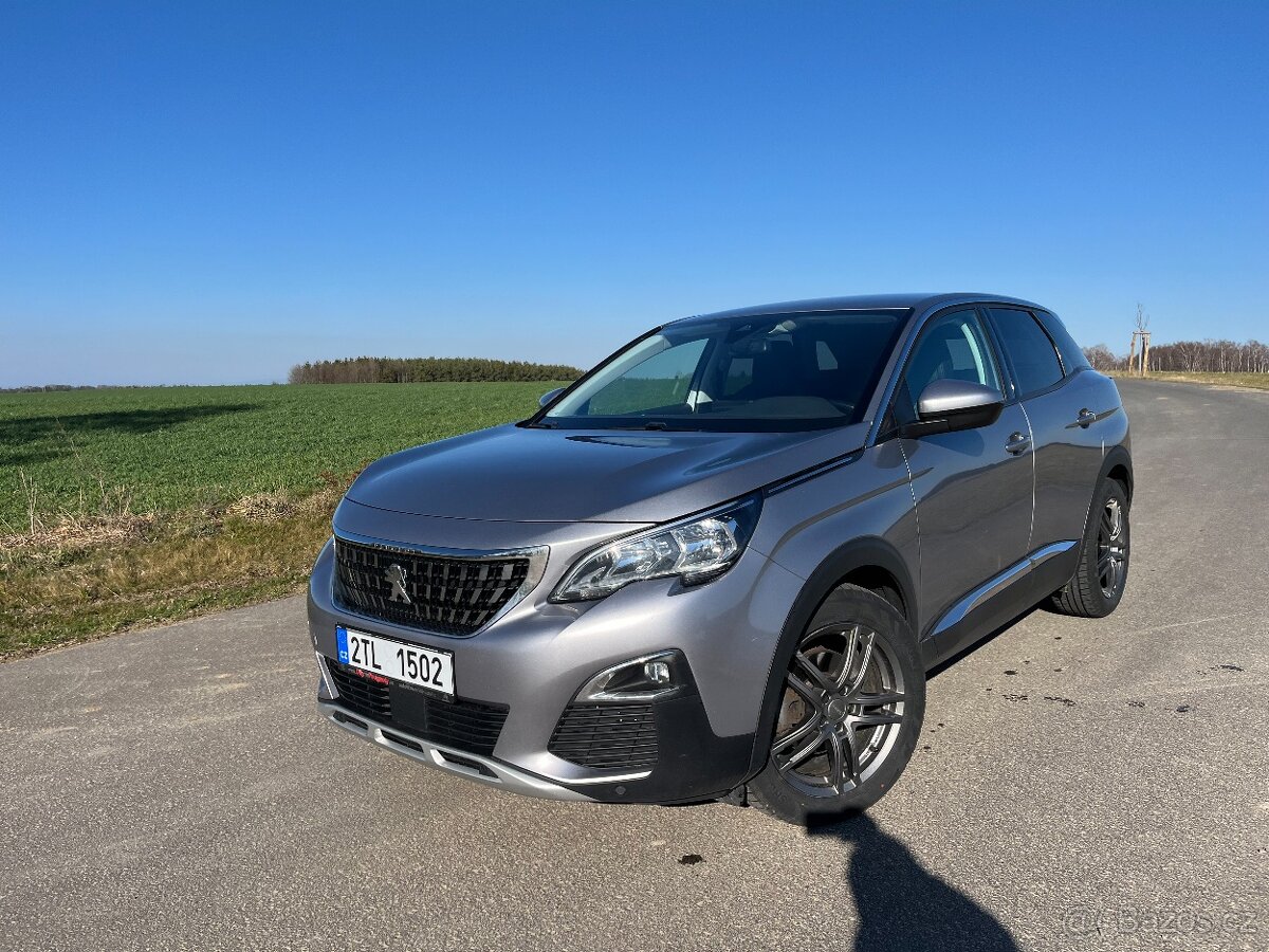 Peugeot 3008 1,5 HDI 96KW AUTOMAT 179TKM,rv 19 Allure