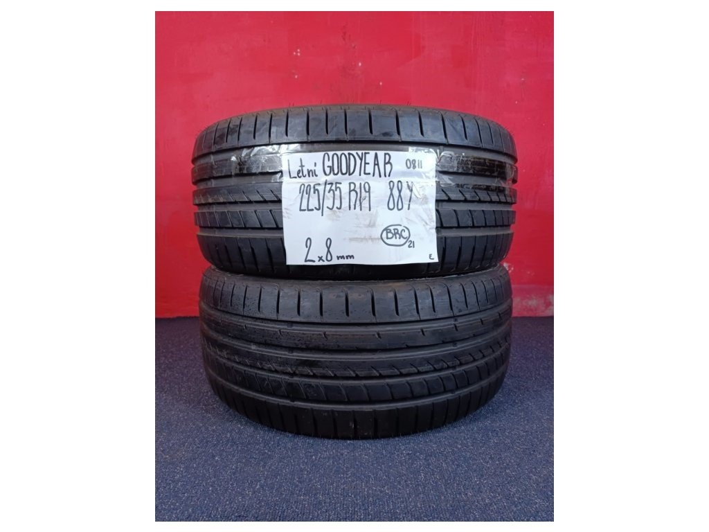225/35 R19 88Y LETNÍ Goodyear Eagle F1 Asymmetric 2