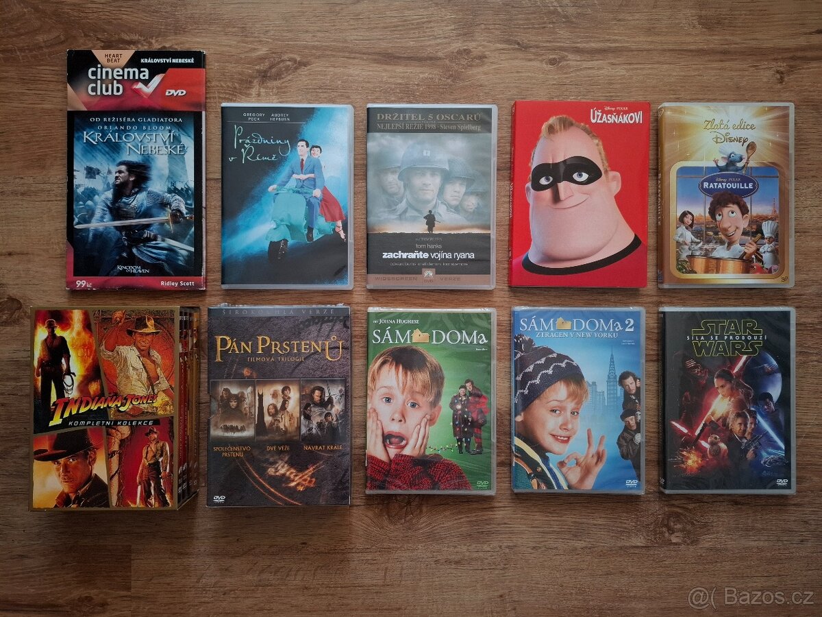 Sbírka DVD - filmy