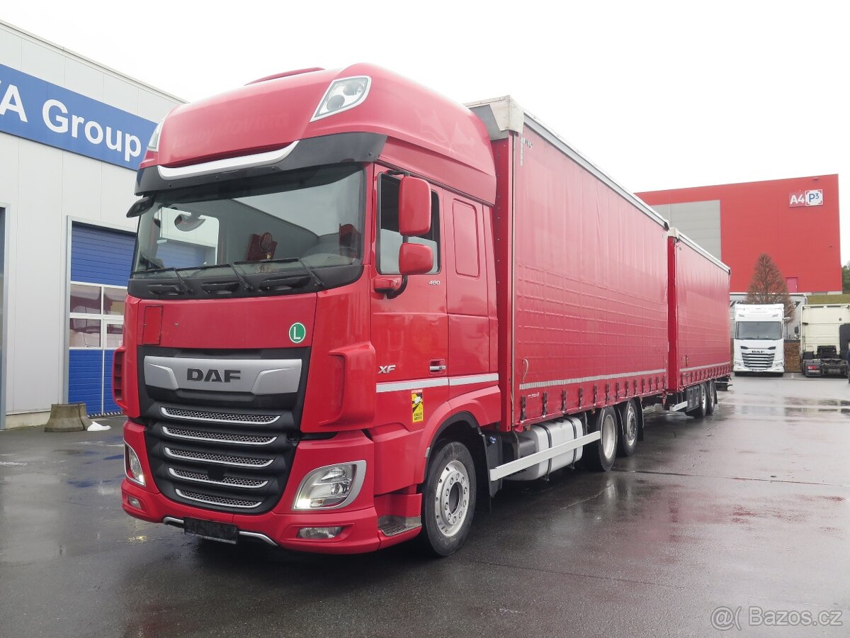 Souprava DAF XF 480 FAR SSC EURO 6, Low Deck