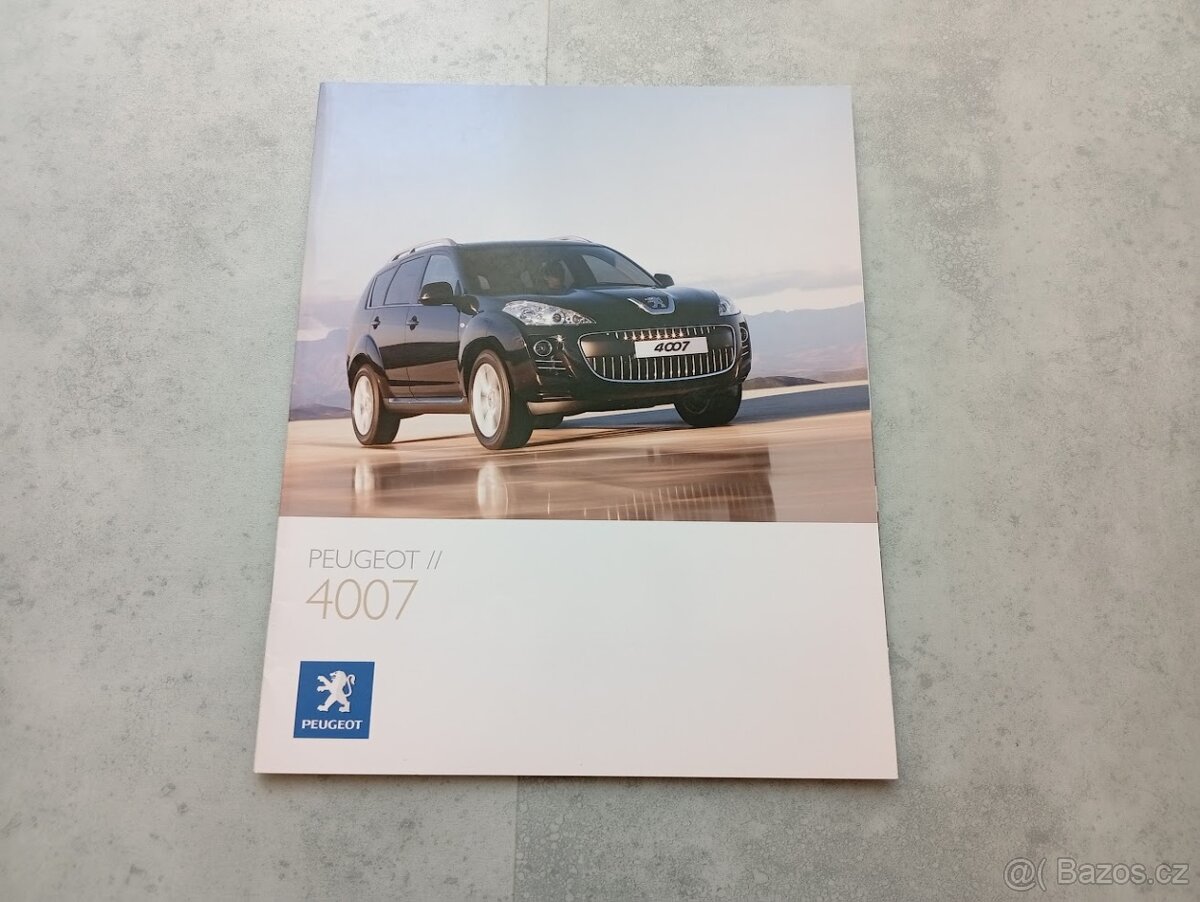 Peugeot 4007 - DE katalog - doprava v ceně