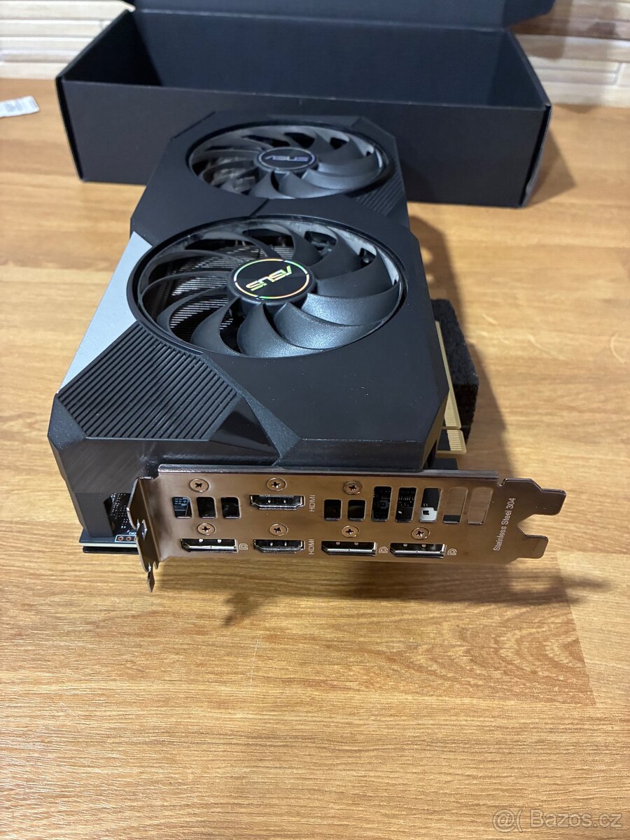 V záruce, ASUS Dual GeForce RTX 3060 Ti 8GB CUDA 256 bit