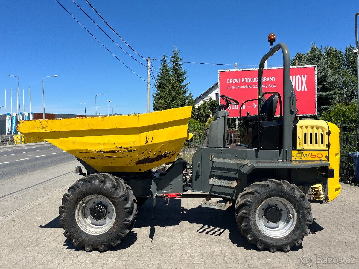 Dumper vyklápěcí, Dempr Wacker Neuson DW 60, Terex Thwaites