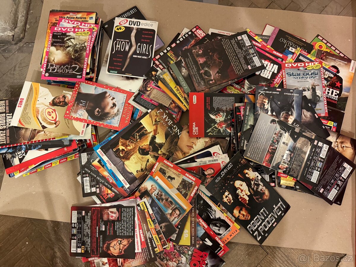 DVD - mix 100 kusů
