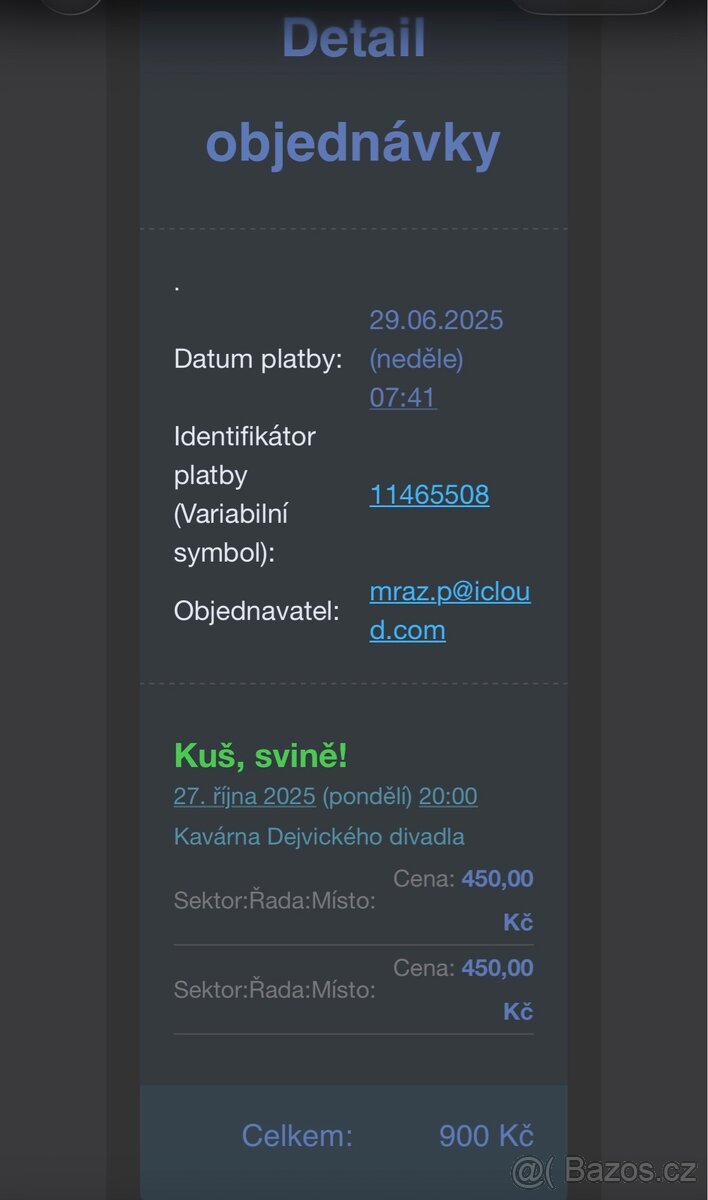 Kuš svině - Kavárna Dejvického divadla