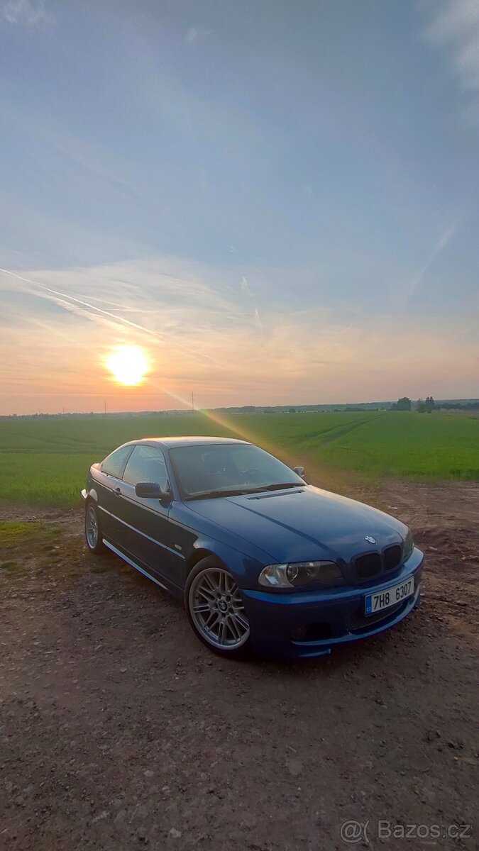 BMW e46 320ci 125kw, original M-packet, nová STK