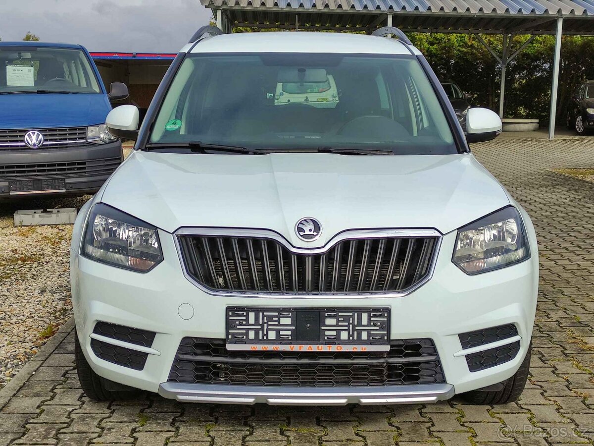 ŠKODA YETI 2.0 TDi 81KW,2015,PDC,HAGUSY,VYHŘ.SED.USB,