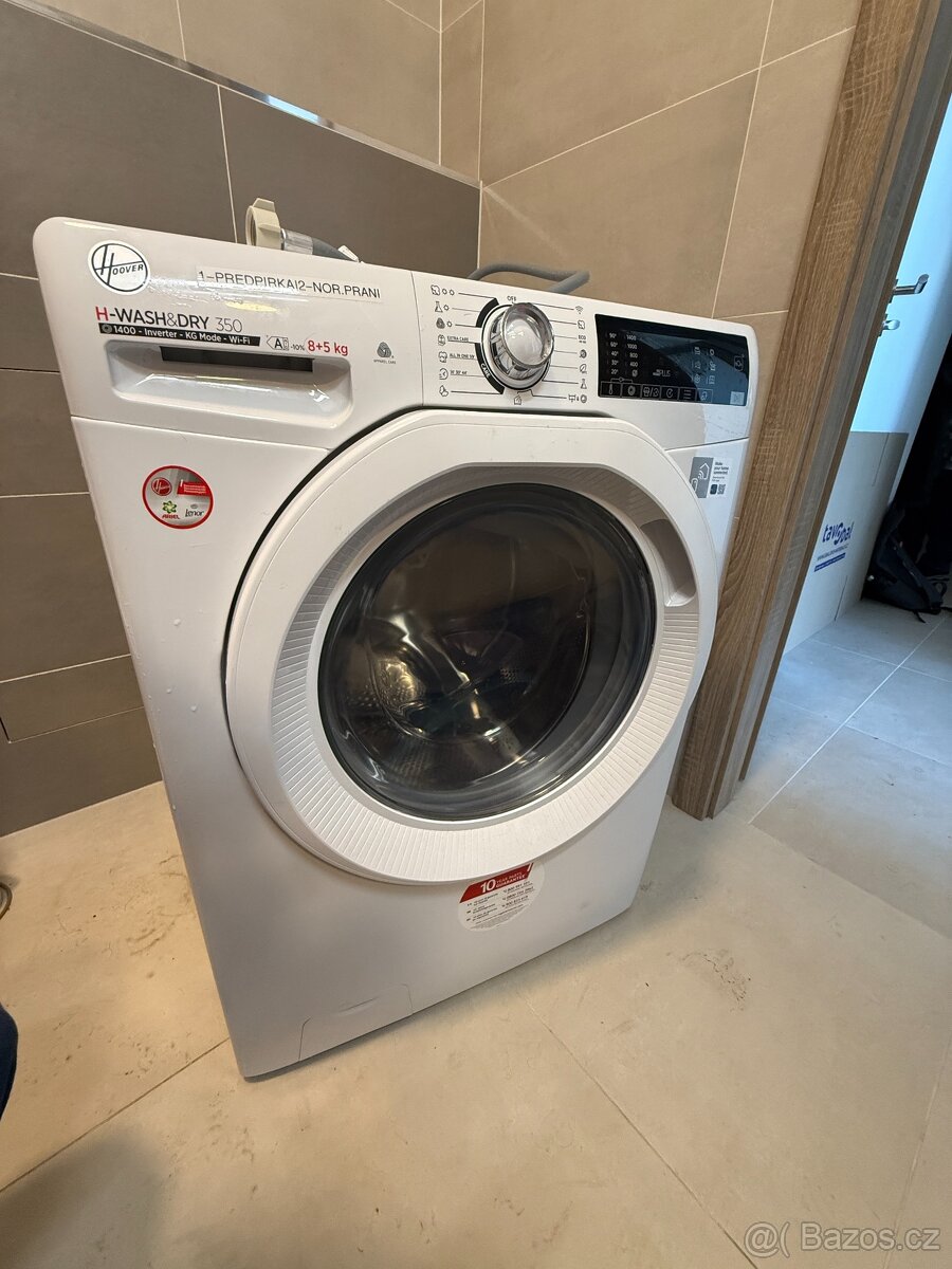 Pračka se sušičkou HOOVER H3DP4854TAM6/1-S