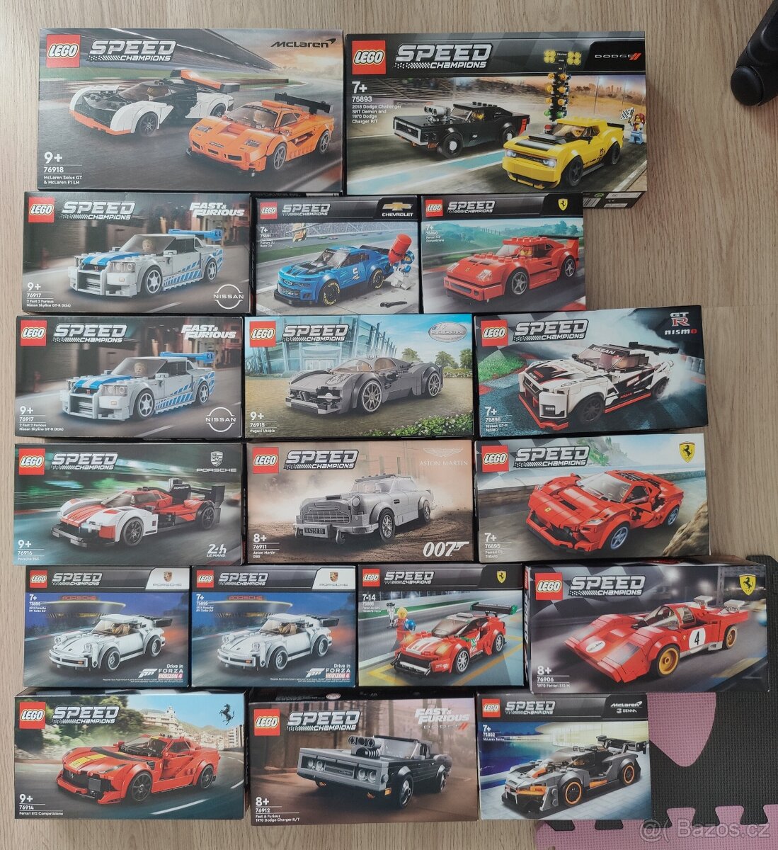 Lego Speed Champions 18x