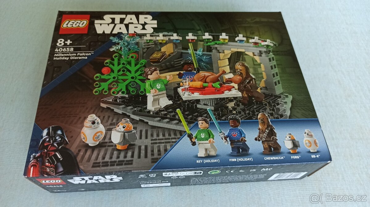 LEGO 40658 Star Wars Millennium Falcon – Vánoční diorama