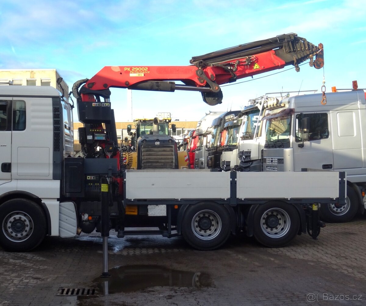 Výkonná hydraulická ruka PALFINGER PK 29002 G, naviják, 23 m