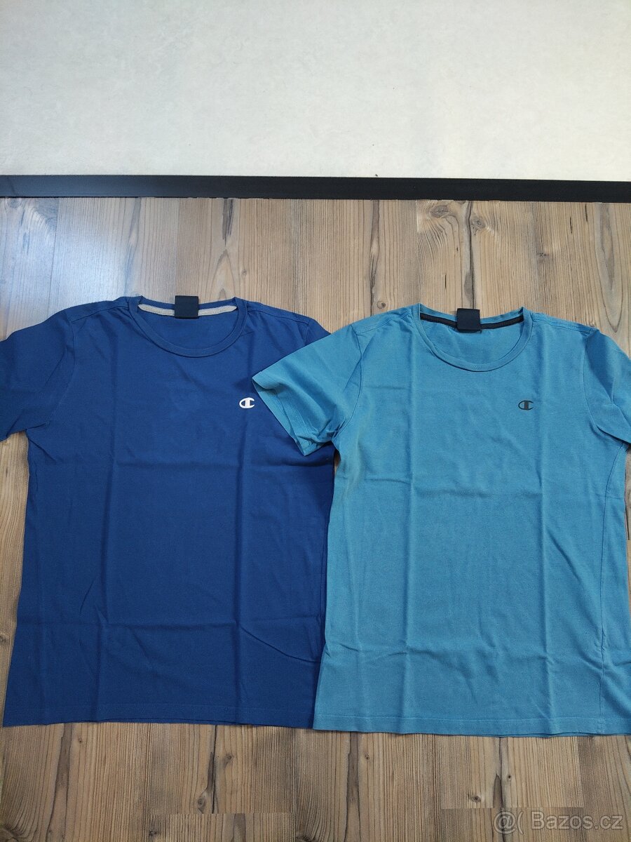 2x tričko Champion vel. 164