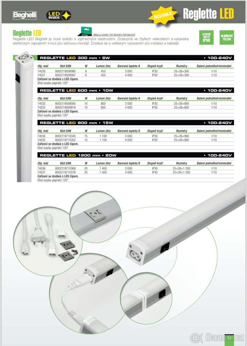 Regretted LED 15W 900MM