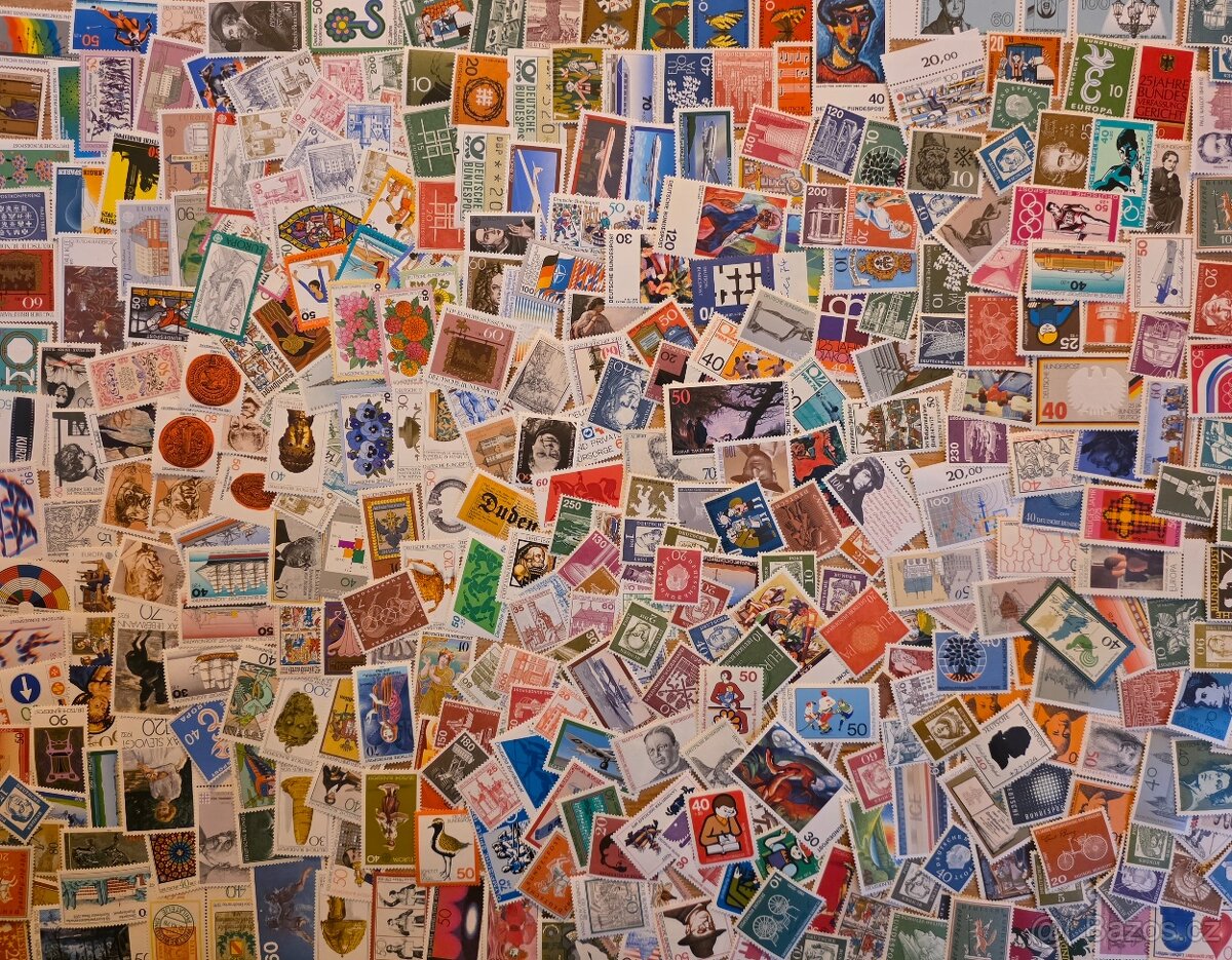 Sbírka svěžích známek BRD