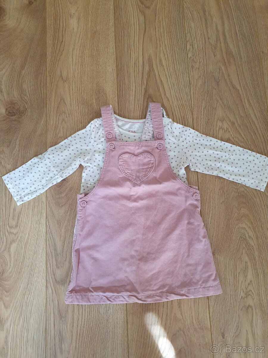 Šaty z manšestru vel. 86