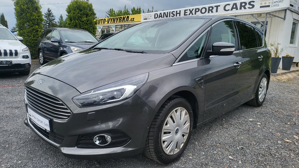 FORD S-MAX 1.5 ECOBOOST-118kW,PLNÁ VÝBAVA,PRAV.SERVIS