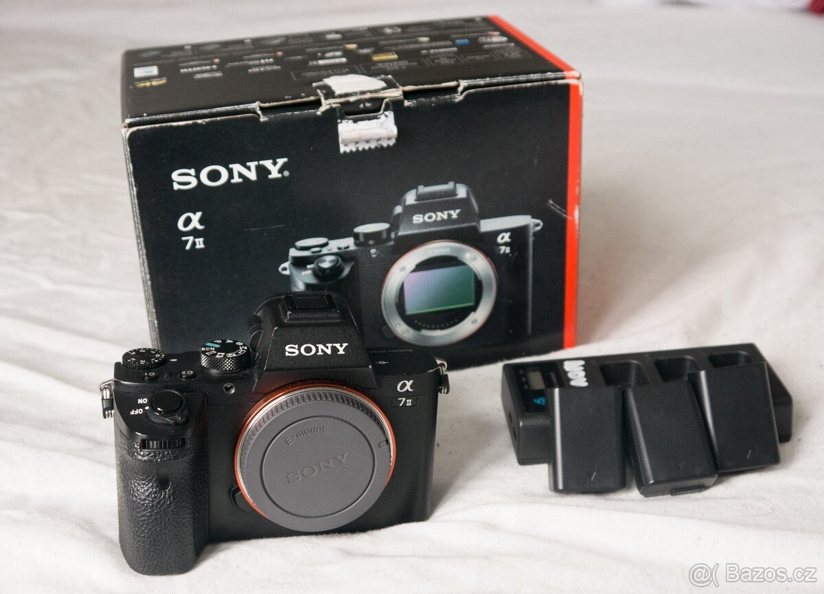 SONY A7II, závěrka 39tis.