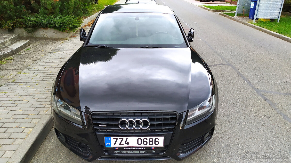 Audi A5 3.0TDi 176KW, Quattro, S-LINE, Nová STK